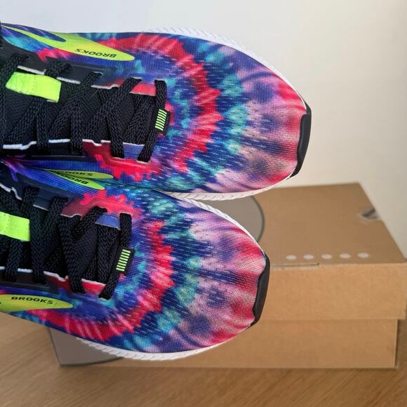 Brooks Launch 8 Rock N Roll Tie Dye Women Running Sneakers- SZ 9 - Picture 7 of 16